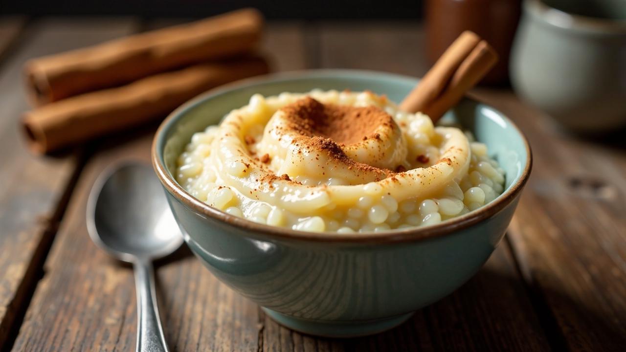 Cinnamon-Spiced Rice Pudding