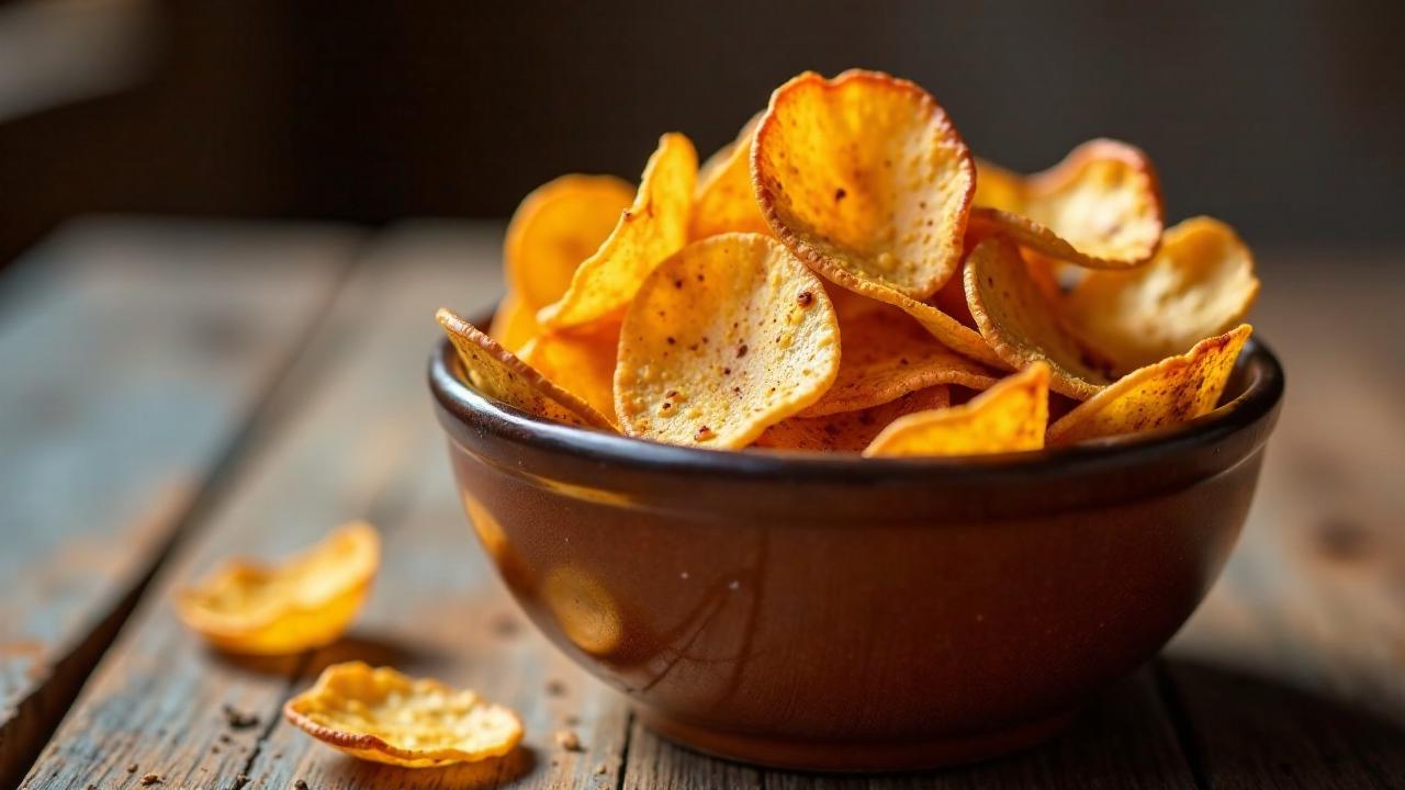 Cinnamon Plantain Chips