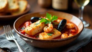 Cioppino alla Calabrese (Fischgericht)