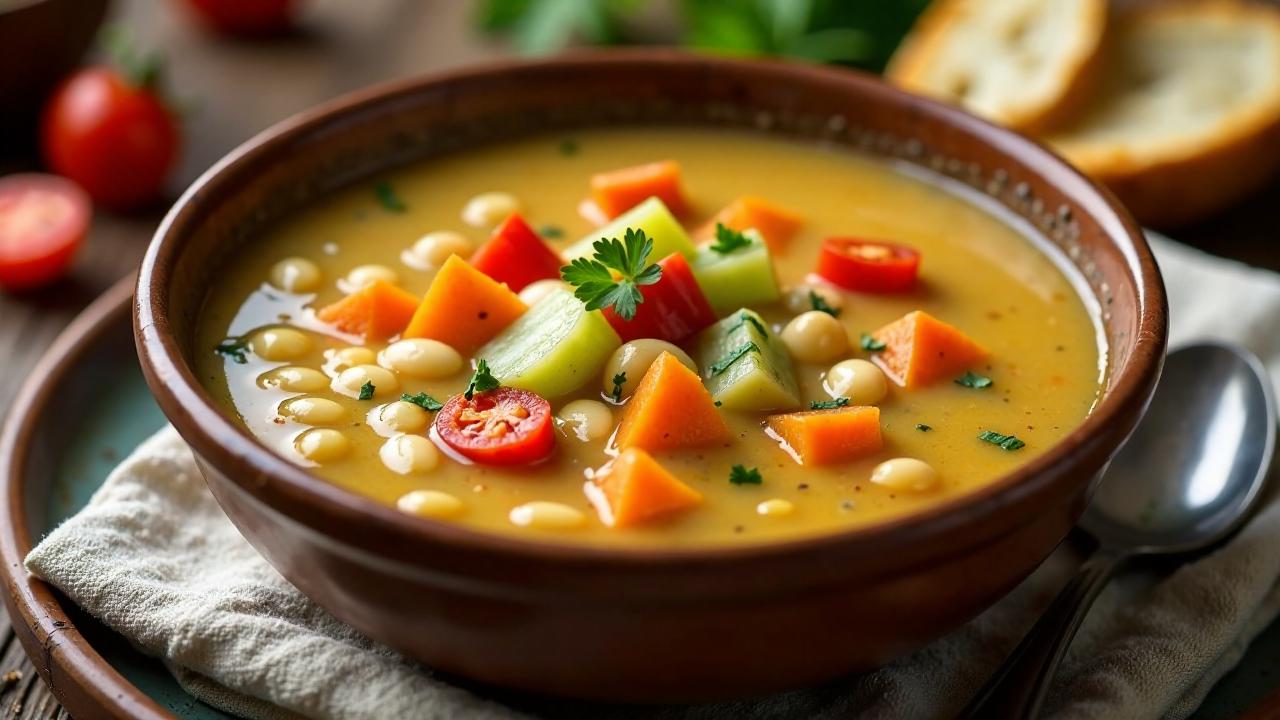 Ciorbă de Fasole - Bohnensuppe