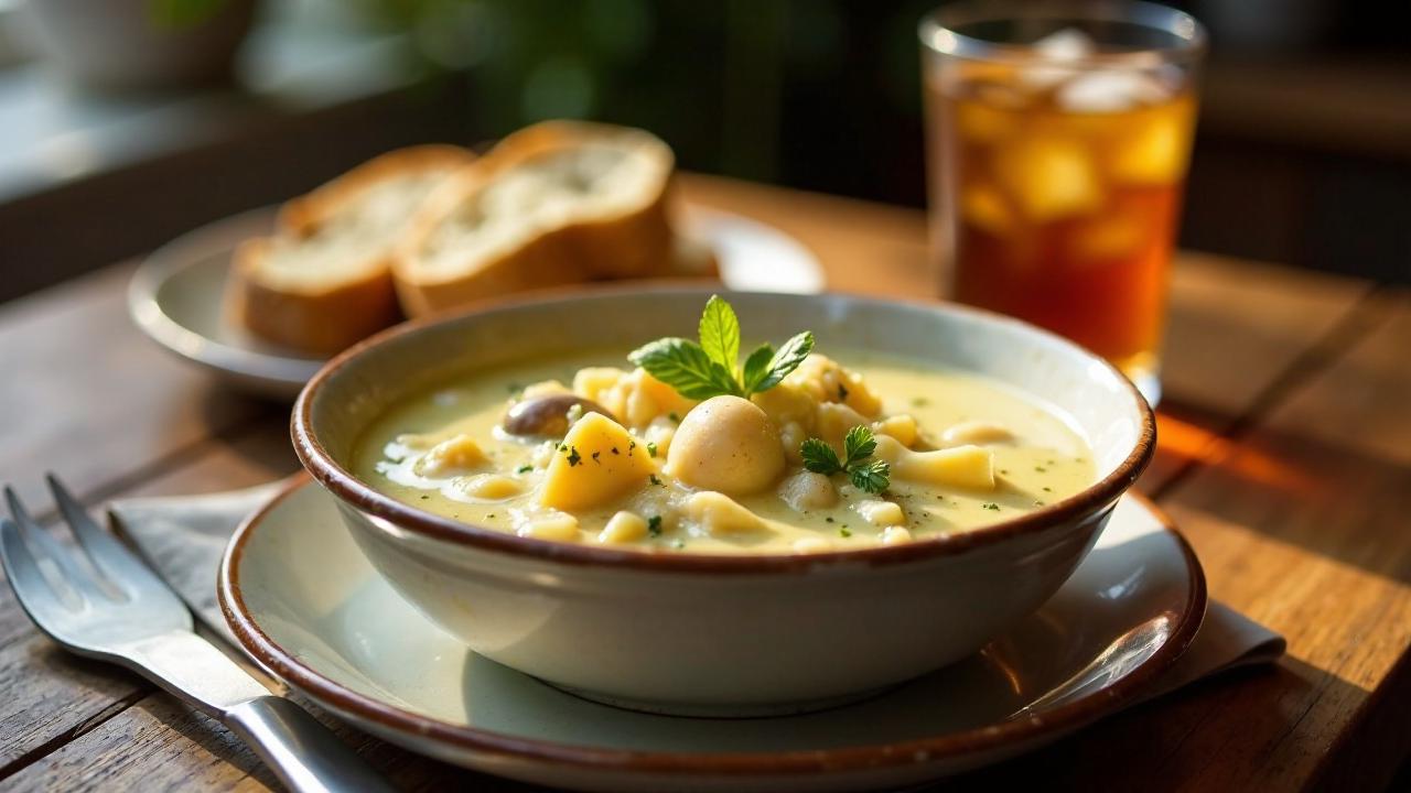 Clam Chowder aus Prince Edward Island