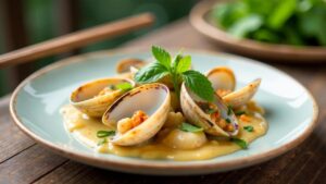 Clams à la Tahitienne (Muscheln auf Tahitianische Art)