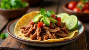 Cochinita Pibil (geschmorter Schweinebraten)