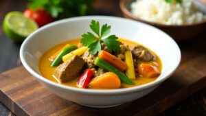 **Coconut Beef Curry**