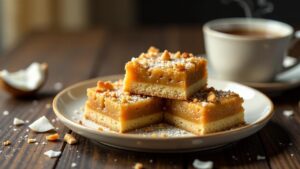 **Coconut Caramel Bars**