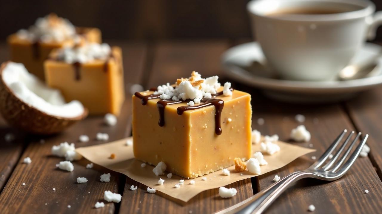 Coconut Caramel Fudge