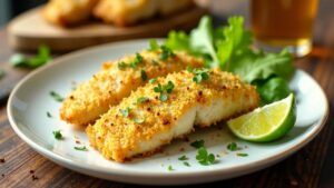 **Coconut Crusted Fish Fillets**