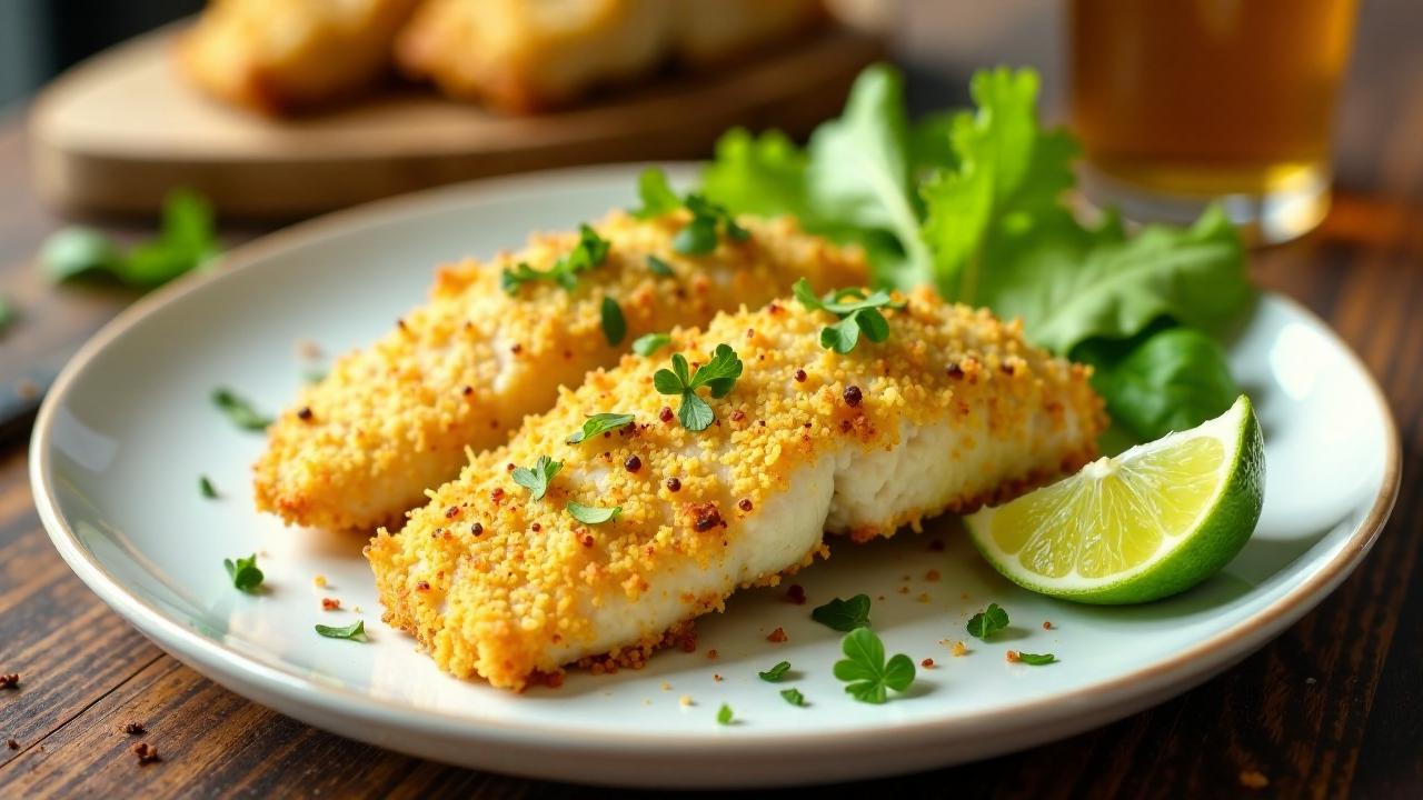 **Coconut Crusted Fish Fillets**