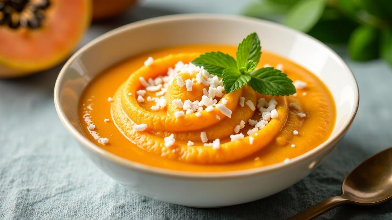 Coconut Papaya Puree