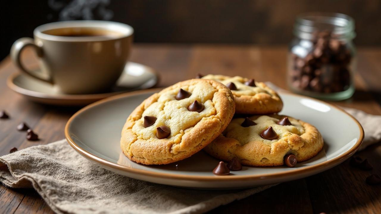 Coffee-Chip-Plätzchen