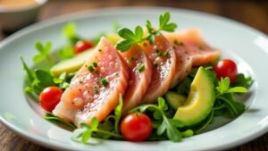 Cold Smoked Kingfish Salad - Kalter Räucherkönigfisch-Salat