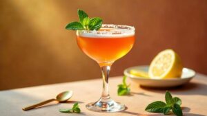 Copa Martini de Camu Camu: Camu Camu Fruchtcocktail