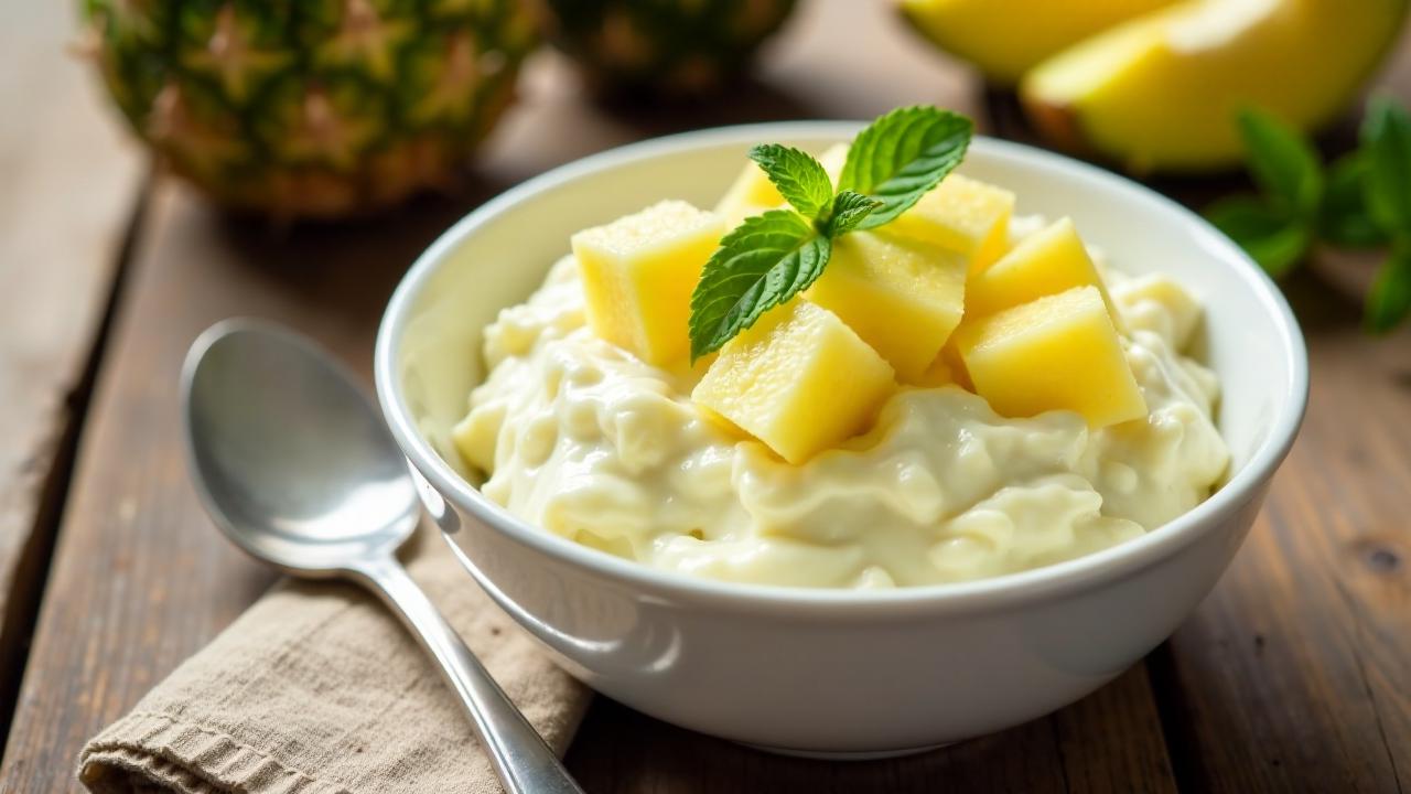 Cottage Cheese mit Ananas