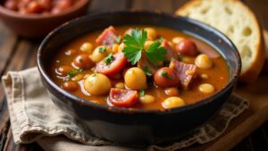 Country Ham and Beans