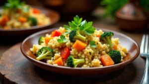 Couscous Royale mit sieben Gemüsen