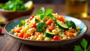 Couscous mit 7 Gemüsesorten