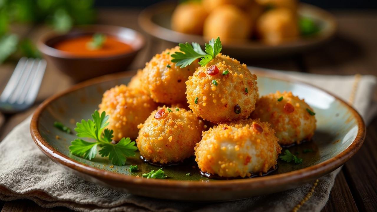 Coxinha – Gefüllte Hühnchen-Kroketten