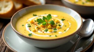 Crab and Corn Bisque