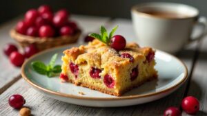 Cranberry-Mandel-Blondies