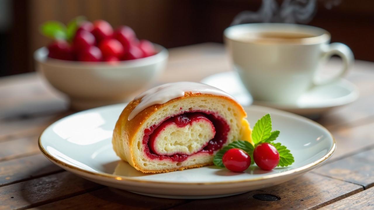 Cranberry-Milchbrötchen