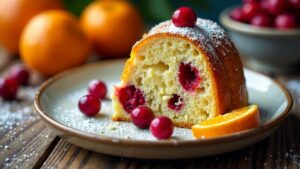 Cranberry-Orangen-Gugelhupf