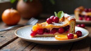 Cranberry-Orangen-Tarte