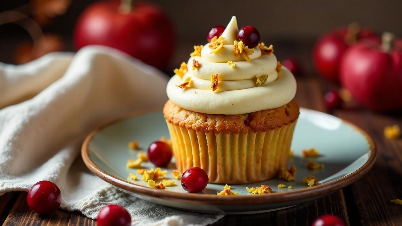 Cranberry-Pistazien-Cupcakes