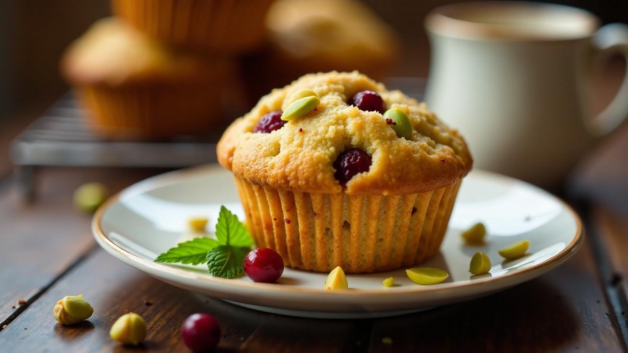 Cranberry-Pistazien-Muffins