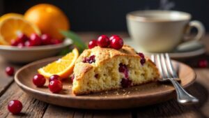 Cranberry and Orange Scones