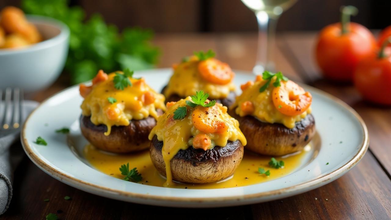 Crawfish Stuffed Mushrooms