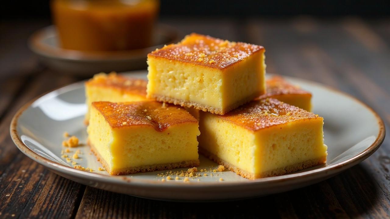 Creme Brulee Blondies