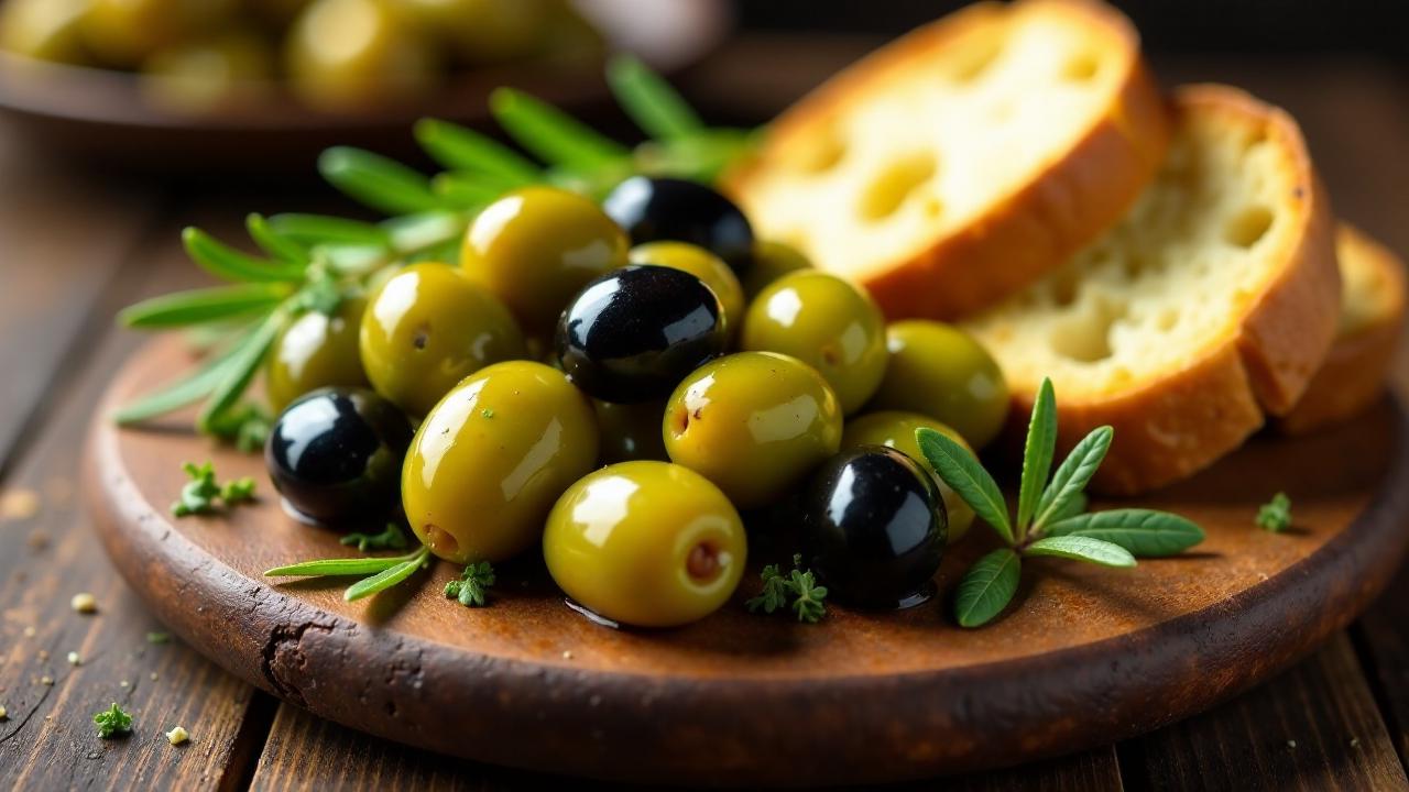 Creole Marinated Olives