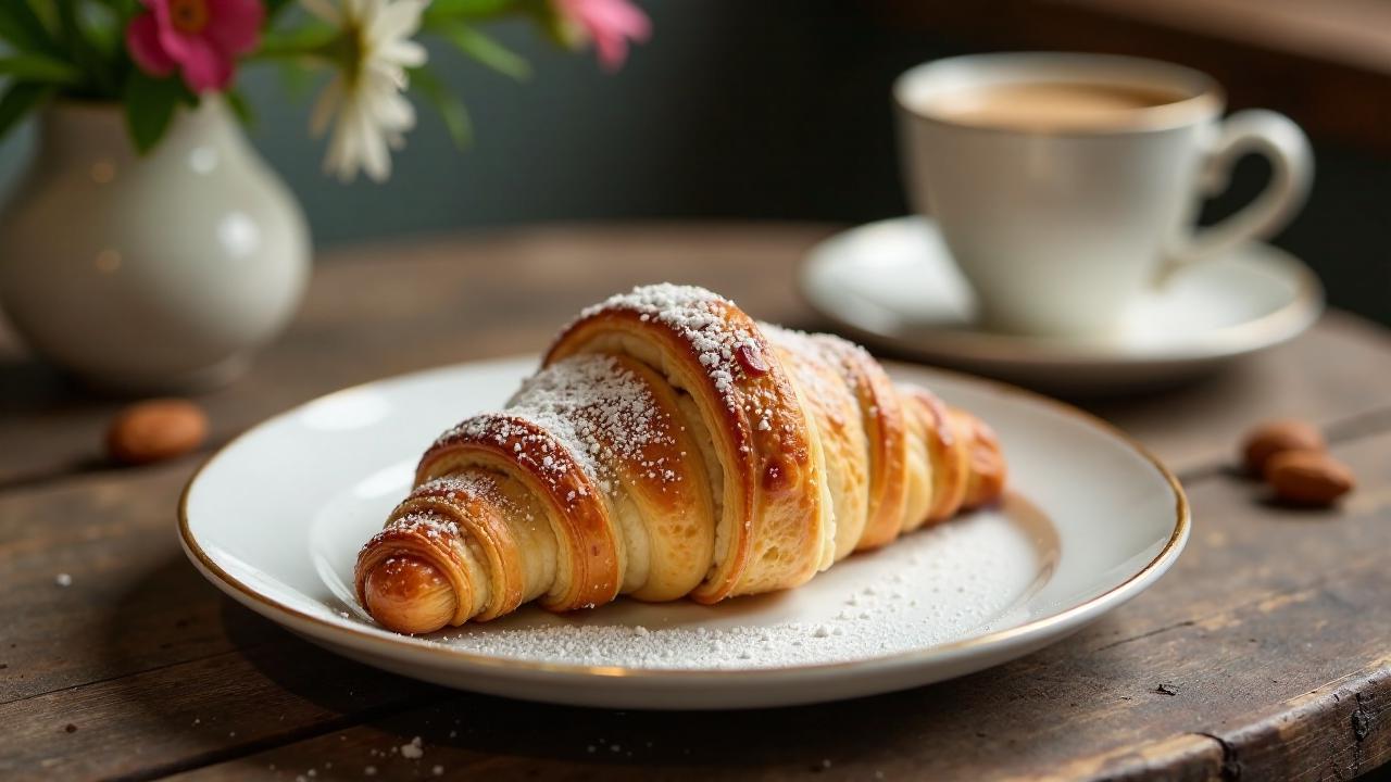 Croissants aux Amandes: Mandelcroissants