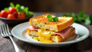 Croque Monsieur à la Québecoise