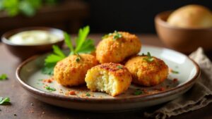 Croquetas de Yuca: Maniokkroketten