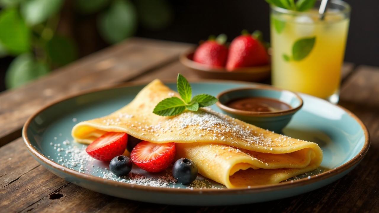 Crêpes Senegalaise: Senegalesische Pfannkuchen