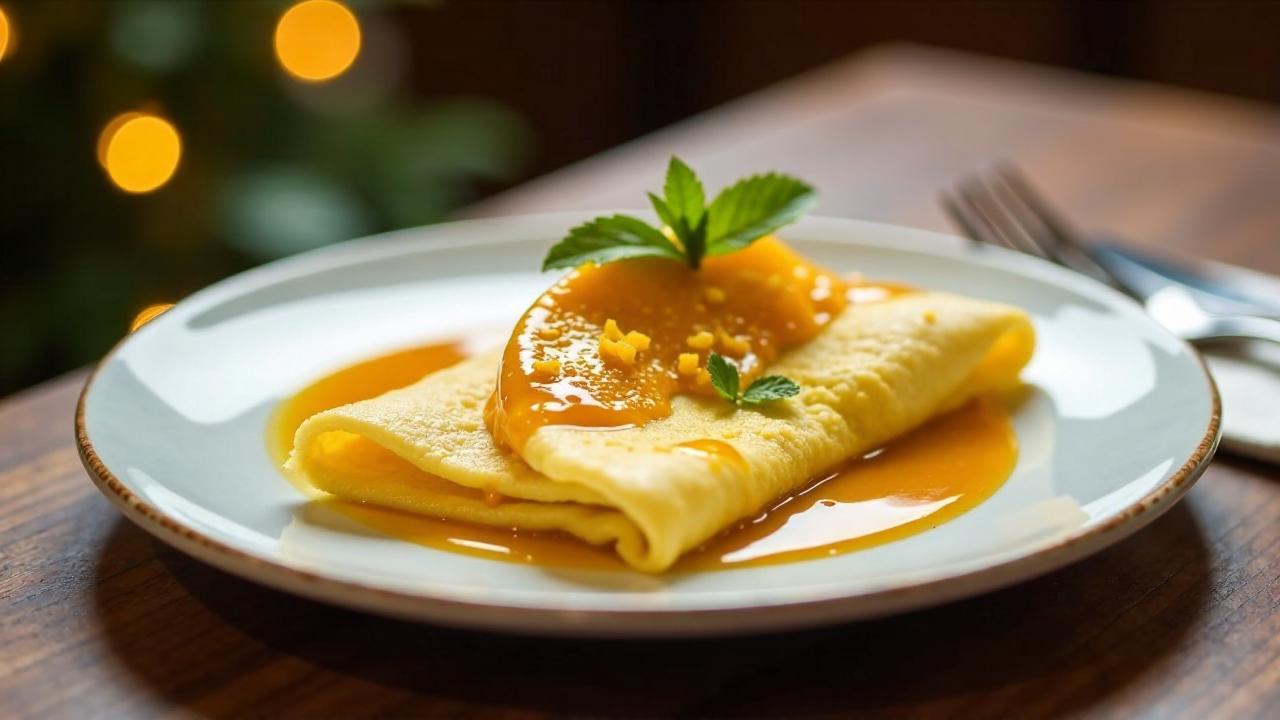 Crêpes Suzette à l’Érable