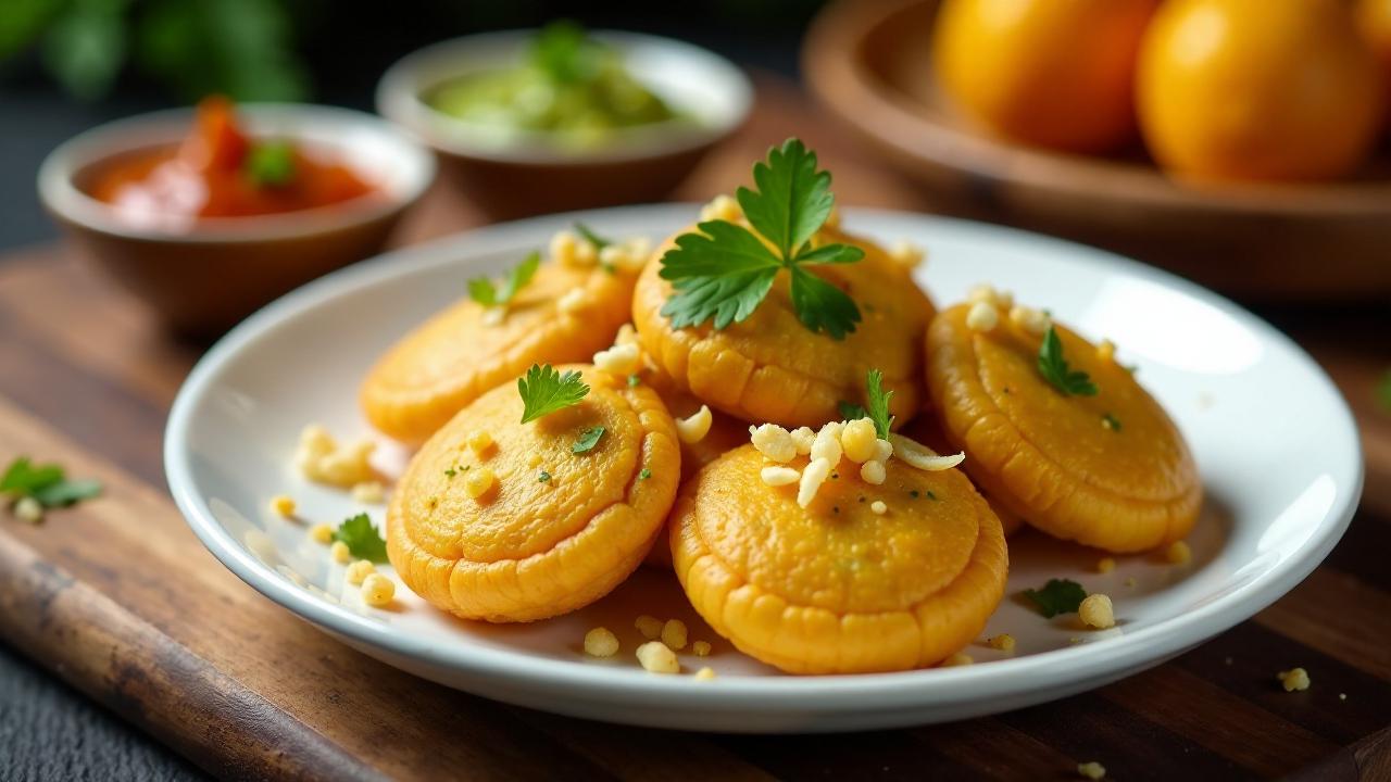 Crunchy Sev Batata Puri