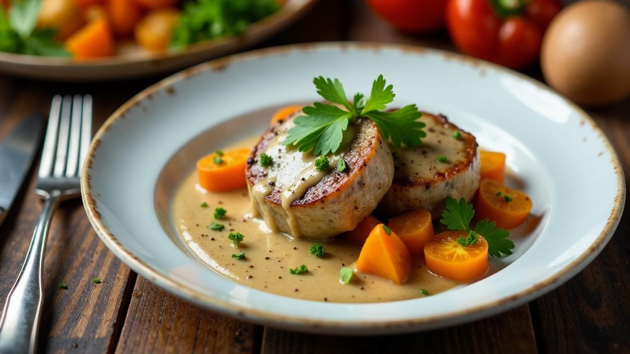 Côtes de Veau à la Normande