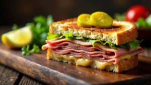 Cubano Sandwich – Traditionelles kubanisches Sandwich