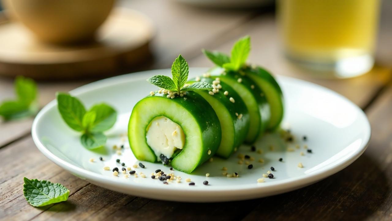 Cucumber Mint Roll (Gurke-Minze-Rolle)