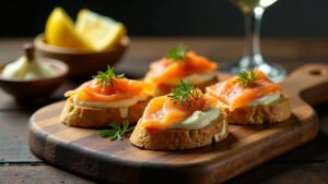 Cullen Skink Crostini