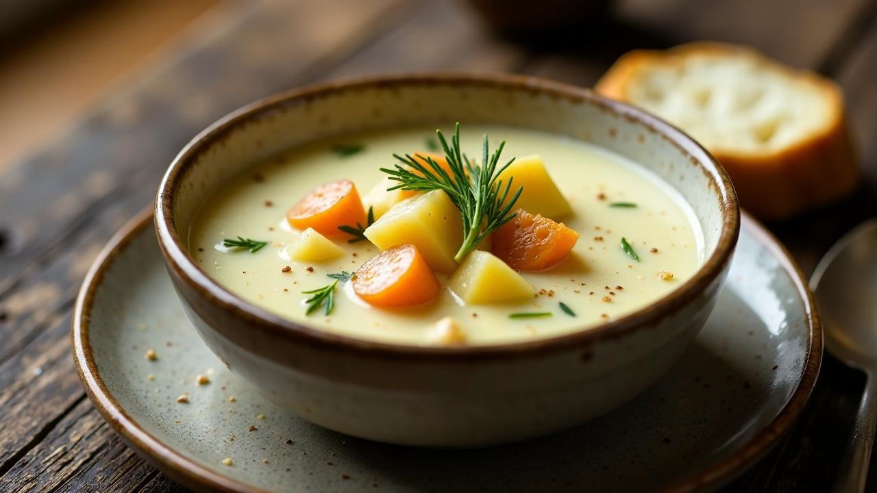 Cullen Skink mit Milch