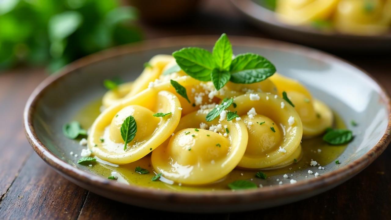 Culurgiones - Gefüllte Teigtaschen mit Kartoffeln und Minze