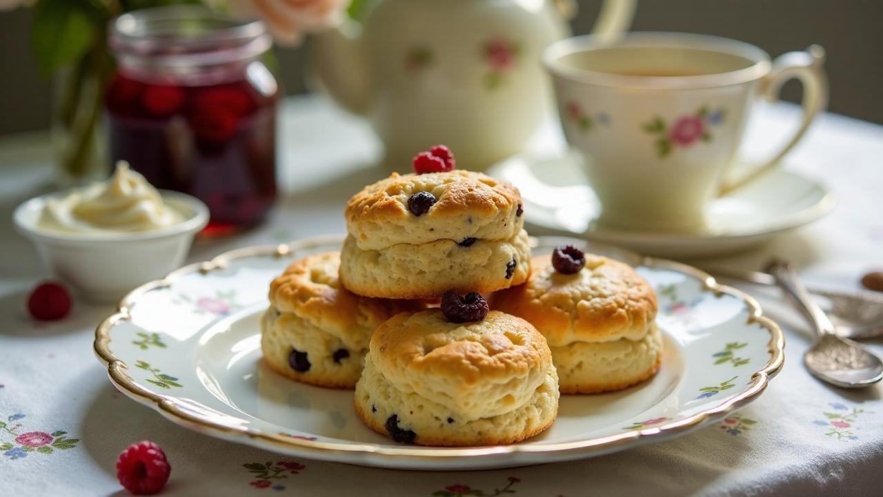 Currant and Raisin Scones