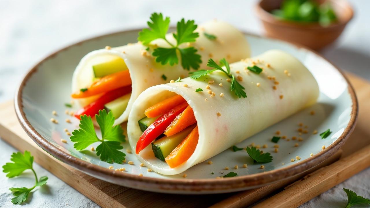 Daikon Radish Rolls (Daikon-Rettich-Rollen)