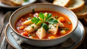 Dalmatinische Fischsuppe