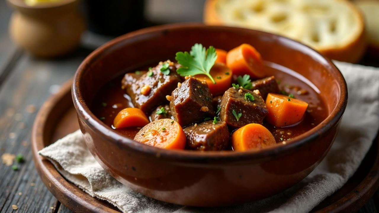 Daube Provençale (Provenzalischer Fleischeintopf)