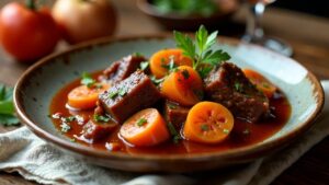 Daube de Boeuf: Rinderschmortopf