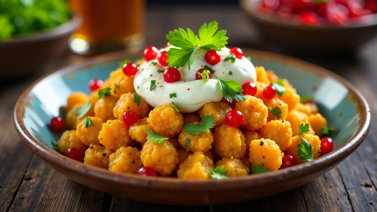 Delhi Style Chana Chaat – Herb-würziger Kichererbsensalat